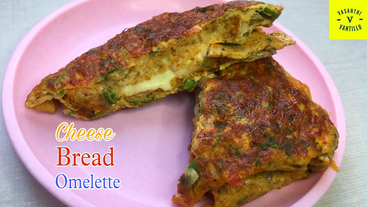Street food style Cheese Bread Omelette recipe Street food style Cheese Bread Omelette recipe