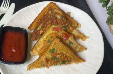 Healthy Egg Sandwich Recipe / Egg sandwich / Sandwich / Breakfast recipe / eggs / Kitchen Aaptak