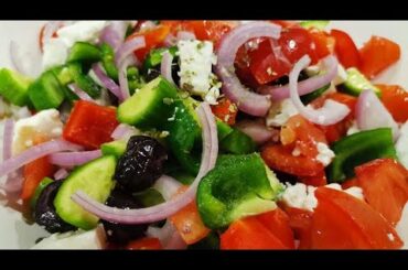 Greek Salad Recipe/ Healthy Salad recipe