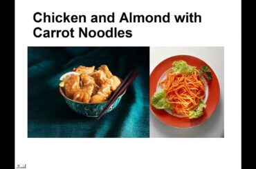 Chicken Almond Carrot Noodles Recipe: Healthy Recipes Are Your Gateway To Healthy Living.