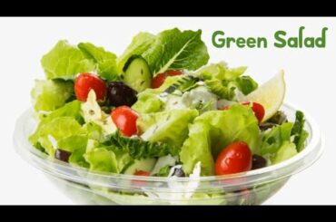 Green Salad | Healthy Salad Recipe | protein salad recipe | green salad for summer
