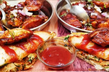 Egg Manchurian & Cheese Egg Sandwich Recipe Make A New Style