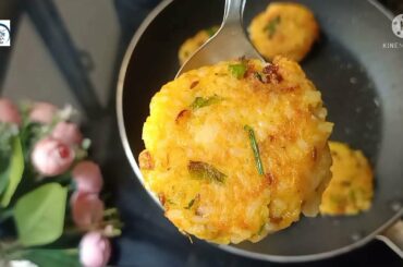 Rice Cutlet || Leftover Rice Cutlet || Healthy Snack Recipe@DIY with JAZZ