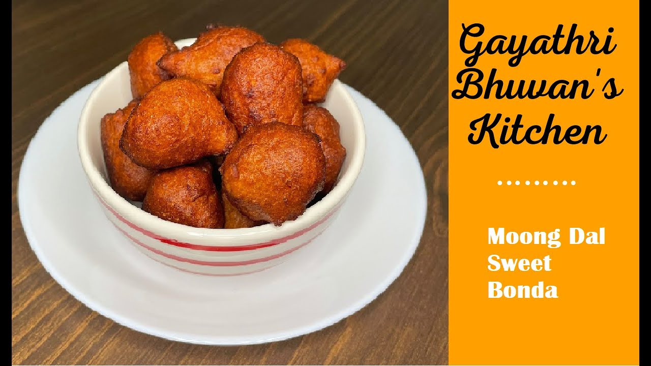 Moong Dal Sweet Bonda | Pasi Paruppu Inippu Bonda | Healthy Sweet Snacks Recipe for Kids ! Moong Dal Sweet Bonda | Pasi Paruppu Inippu Bonda | Healthy Sweet Snacks Recipe for Kids !