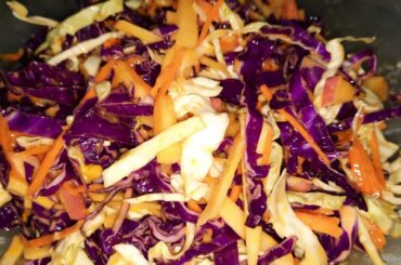 Quick Salad Recipe with Mustard Dressing