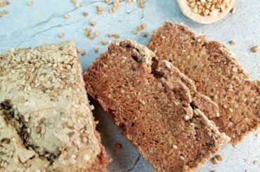 Healthy Gluten-Free Bread | Vegan, Gluten-Free & Yeast-Free Bread Recipe | ASMR