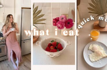 WHAT I EAT IN A WEEKEND! healthy quick food, traveling meals & my tongue tie release!