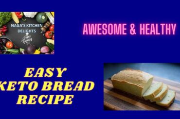 Awesome & Healthy Keto Bread Recipe Using 5 Simple Ingredients