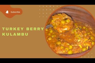 Sundaikai kulambu / Sundaikai gravy/ healthy recipes