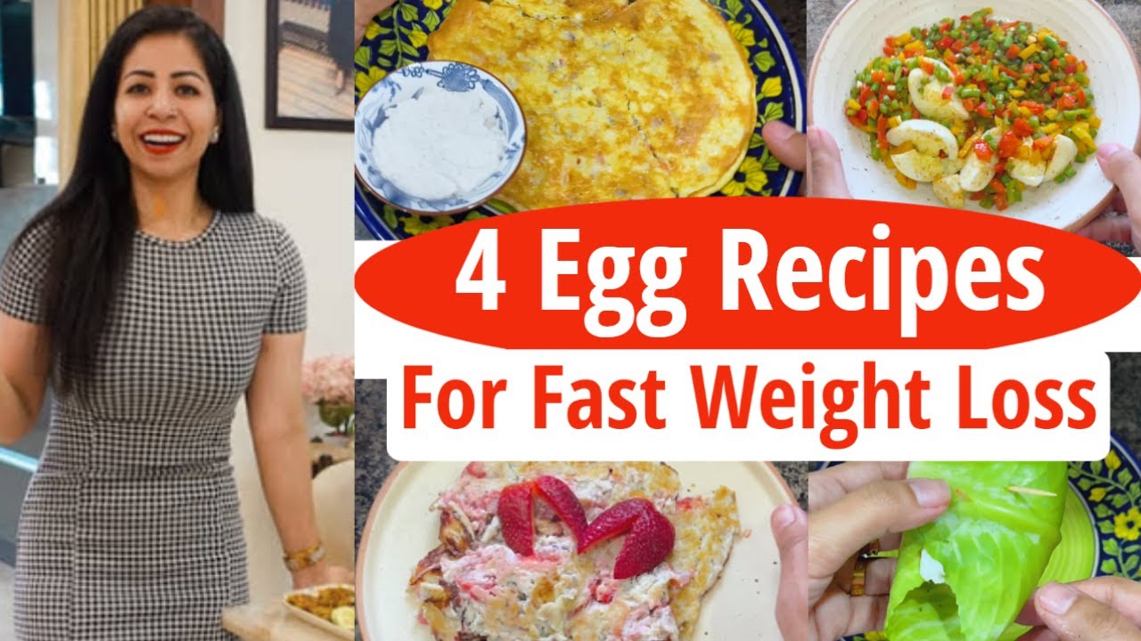 4 Egg Recipes For Weight Loss In Hindi | Weight Loss Egg Recipes | Lose Weight Fast | Fat to Fab 4 Egg Recipes For Weight Loss In Hindi | Weight Loss Egg Recipes | Lose Weight Fast | Fat to Fab