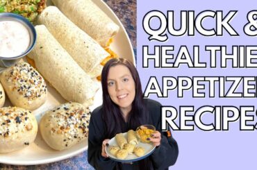 3 QUICK & HEALTHIER APPETIZER RECIPES | My Weight Loss Journey | WW Personalpoints