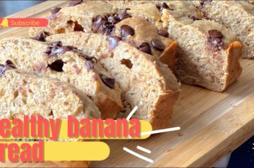 Healthy banana bread without sugar | Best moist banana bread recipe #healthy #bananabread #nosugar