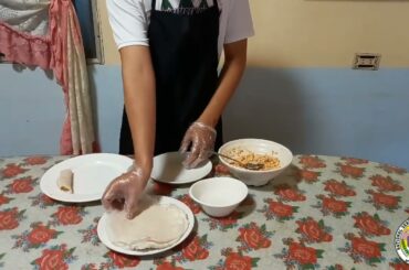 NSTP 2| HOME-BASED AFFORDABLE AND HEALTHY RECIPES (Lumpiang Tufo)