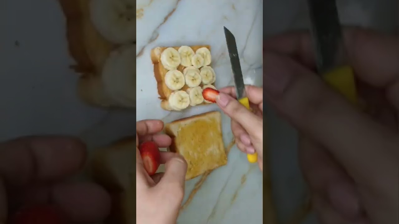 2 Min Healthy Sandwich | Peanut Butter Banana Sandwich | Lunch Box Idea | Toddlers Healthy breakfast 2 Min Healthy Sandwich | Peanut Butter Banana Sandwich | Lunch Box Idea | Toddlers Healthy breakfast