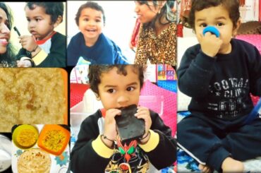 Indian mom busy morning breakfast to lunch routine /  Healthy breakfast recipes / baby activity idea