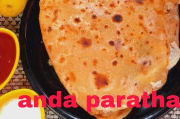 Anda paratha | tasty and quick recipe | healthy breakfast recipe | jyoti's kitchen( taste of life)
