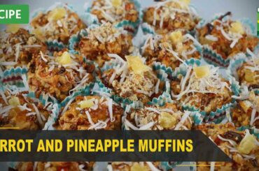 Carrot and Pineapple Muffins Amazing Recipe | Quick & Healthy Recipes | Masala TV