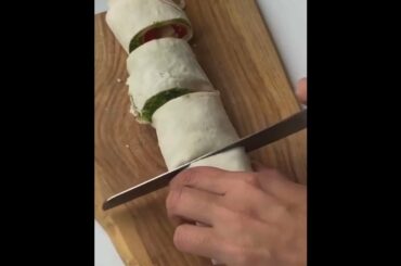 1 min pita roulette @ultraslimming recipes for healthy eating