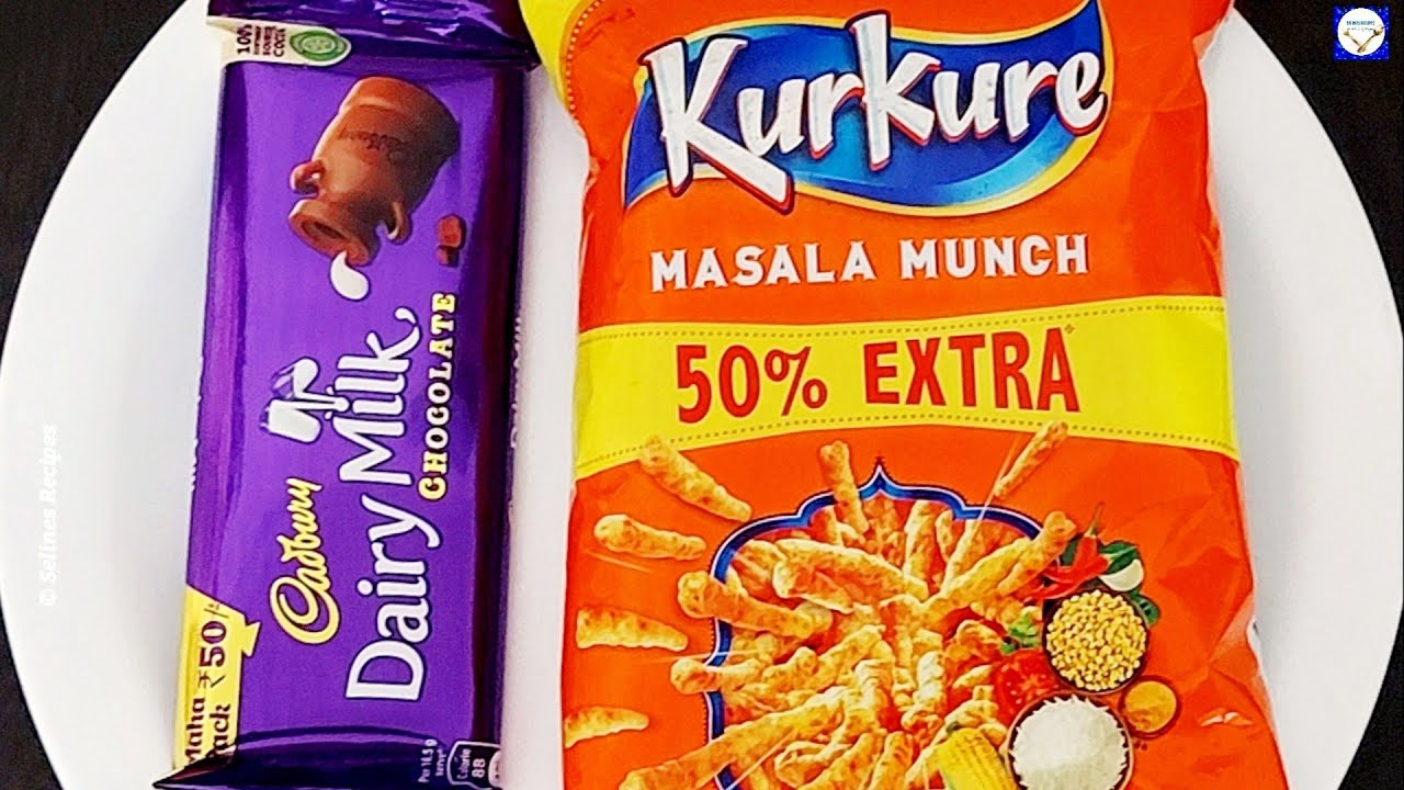 When Kurkure Meets Dairy Milk| 5 Minutes Snacks Recipe | Dairy milk & Kurkure | Quick Evening Snacks When Kurkure Meets Dairy Milk| 5 Minutes Snacks Recipe | Dairy milk & Kurkure | Quick Evening Snacks
