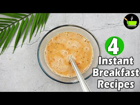 15 Minutes Instant Breakfast Recipes | Quick And Easy Breakfast Recipe | Healthy Breakfast Recipe 15 Minutes Instant Breakfast Recipes | Quick And Easy Breakfast Recipe | Healthy Breakfast Recipe