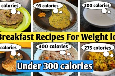 6 healthy breakfast ideas for weight loss| Quick recipes | Weight loss recipes | Breakfast recipes