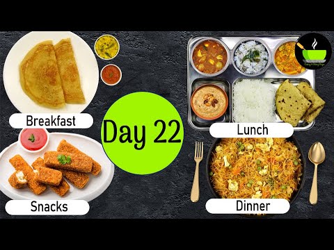 One-Day Meal Plan | Breakfast Lunch And Dinner Plan | Healthy Indian Meal Plan Day – 22| Easy Recipe One-Day Meal Plan | Breakfast Lunch And Dinner Plan | Healthy Indian Meal Plan Day - 22| Easy Recipe