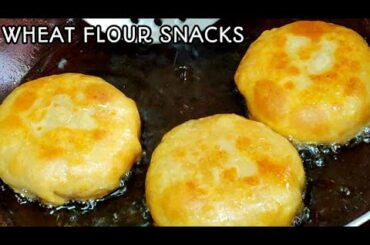 Wheat flour healthy snacks/breakfast/tiffin | make a difference | Easy snacks recipe | TasteKart