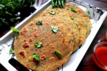 Palak Paratha | Palak Paratha Recipe | Spinach Paratha Recipe | Healthy Breakfast Recipes |