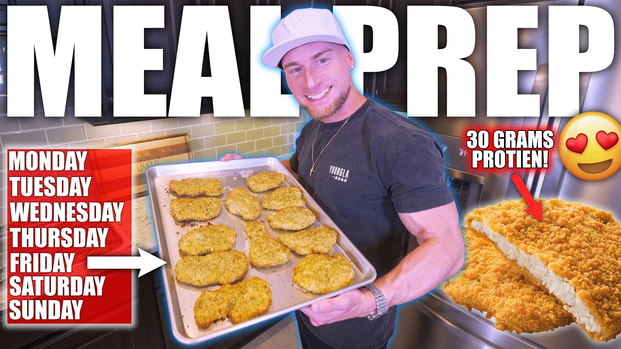 EASY SHEET PAN MEAL PREP CRISPY PARMESAN CHICKEN | Juicy Low Calorie Chicken That Will Last All Week EASY SHEET PAN MEAL PREP CRISPY PARMESAN CHICKEN | Juicy Low Calorie Chicken That Will Last All Week