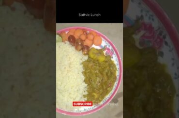 Sattvic Lunch 4 | #Shorts |