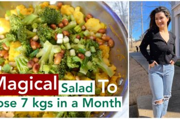 Weight Loss Salad Recipe | Cauliflower Salad Recipe | Lose 7 Kgs in a Month with this Healthy Salad