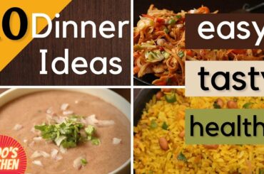 10 Easy & Tasty Dinner Ideas (South Indian & Vegetarian)