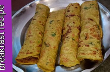 10 minutes wheat flour healthy breakfast recipe | nashta recipe | breakfast recipe