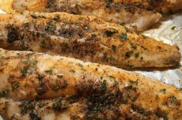 EASY BAKED WHITING RECIPE | HEALTHY DINNER