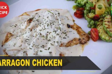 Tarragon Chicken With Mushroom Sauce Amazing Recipe | Quick & Healthy Recipes | Masala TV