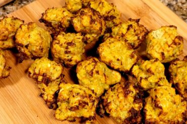 Chicken bites recipe in air fryer I Kids healthy lunch recipe