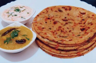 New Unique Healthy Breakfast Recipe | Healthy Tasty Breakfast with Less Oil | Soft Poha Paratha Reci