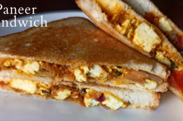 Paneer Sandwich Recipe | Easy and Healthy Breakfast Recipe | Paneer Recipes #shorts #ytshortsindia
