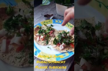 Masala Papad|Healthy Snacks Recipe #shorts #youtubeshorts #masalapapad