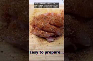 Crispy Chicken Tenders-Healthy Recipes For Lunch and Brunch#Shorts