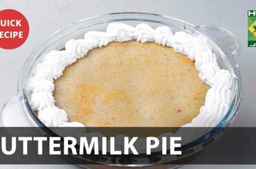 ButterMilk Pie Amazing Recipe - Try it Now | Quick & Healthy Recipes | Masala TV