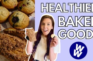 HEALTHY BAKED GOODS | Apple Bread, Mixed Berry Muffins, Peppermint Meringue | My Weight Loss Journey