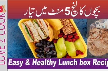 Easy & Healthy Kids Lunch Box Ideas | Best Kids Lunch Ideas | School Kids Lunch Recipes