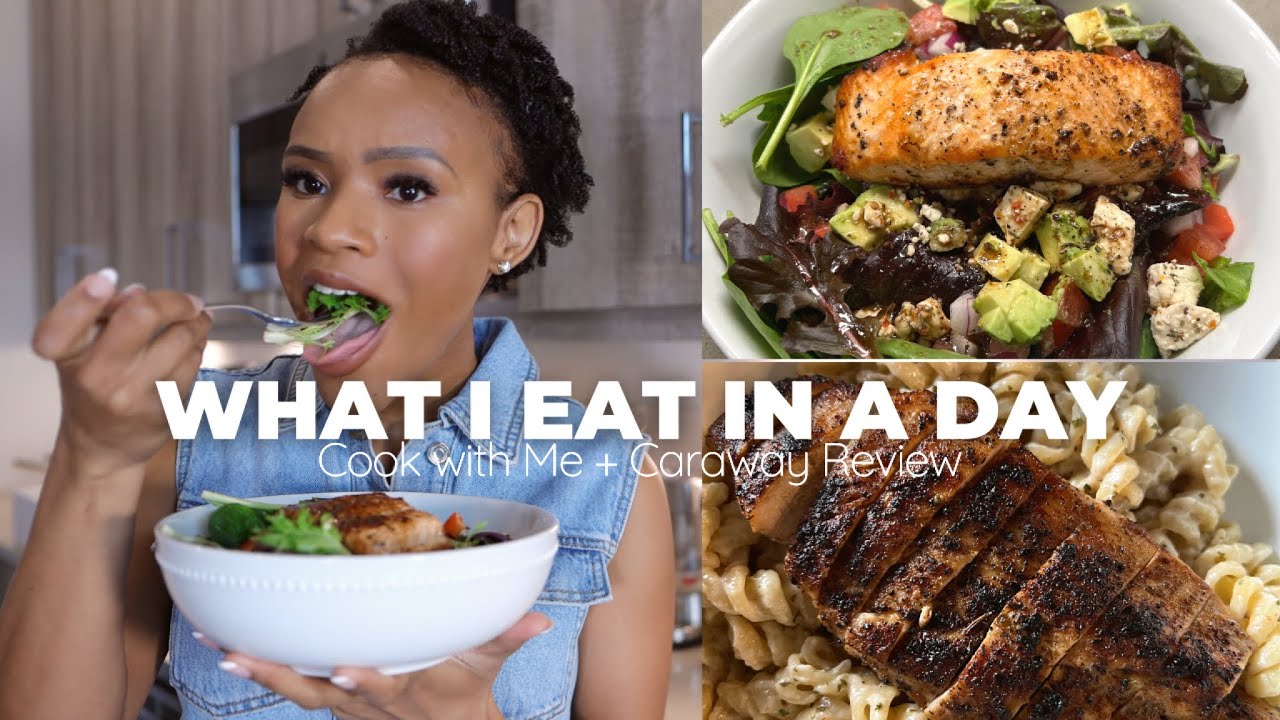 Cook with Me | What I Eat in a Day Healthy Meals + Caraway Unboxing & Review | Beautifully Syndie Cook with Me | What I Eat in a Day Healthy Meals + Caraway Unboxing & Review | Beautifully Syndie