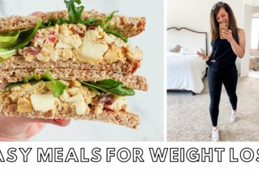 Easy & Healthy Vegan Meals - Great for Weight Loss // Plant-Based (Chickpea sandwich)