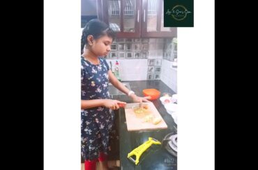 Healthy salad making | Anjali & Sera