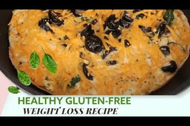 Easy  Healthy Weight Loss Low Carb Quiche Recipe | Gluten Free Recipe