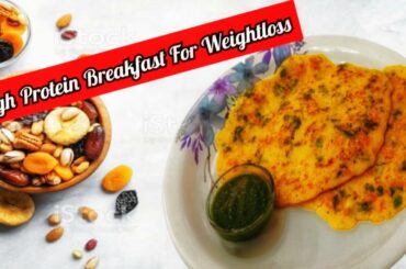 High Protein  Breakfast For Weightloss| Thyroid, Pcod,Diabetes Recipe #vegomellete