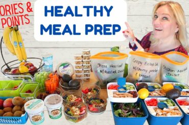WEEKLY HEALTHY MEAL PREP FOR WEIGHT LOSS | EASY RECIPES | YOGURT BOWLS | MEDITERRANEAN CHICKEN BOWLS