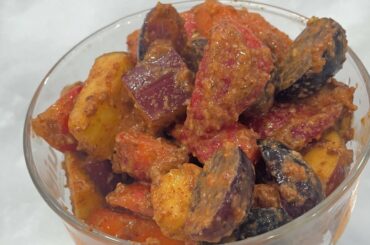 Healthy Filling and spicy fruit salad Recipe | healthy snacking idea | fruit salad with a twist